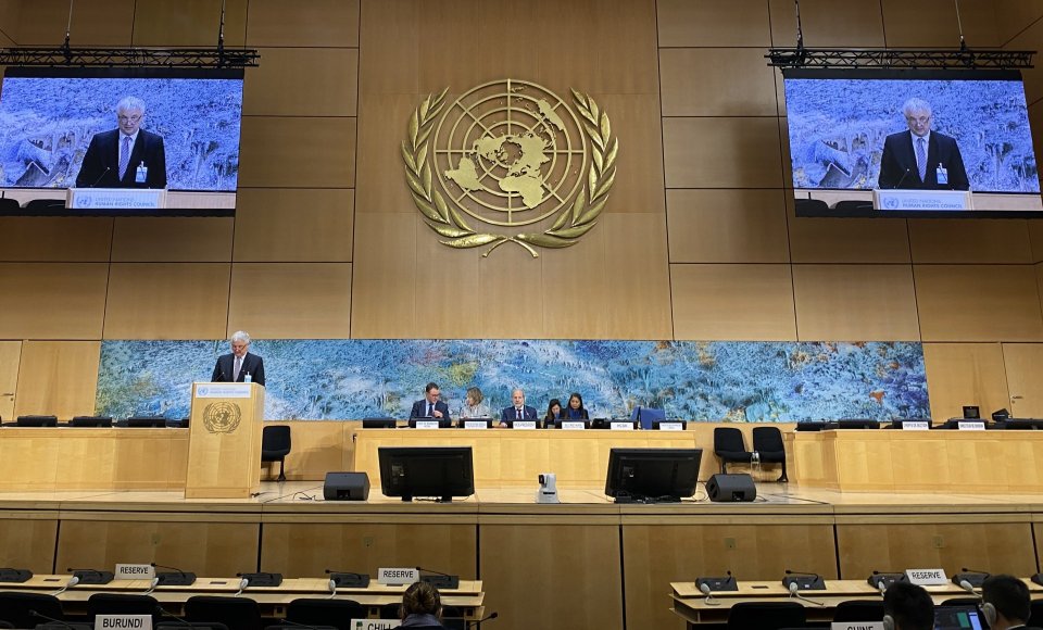 Viceministras V. Verbickas Ženevoje ragino užtikrinti Rusijos atsakomybę už nusikaltimus ir paskelbė Lietuvos kandidatūrą į JT Žmogaus teisių tarybą