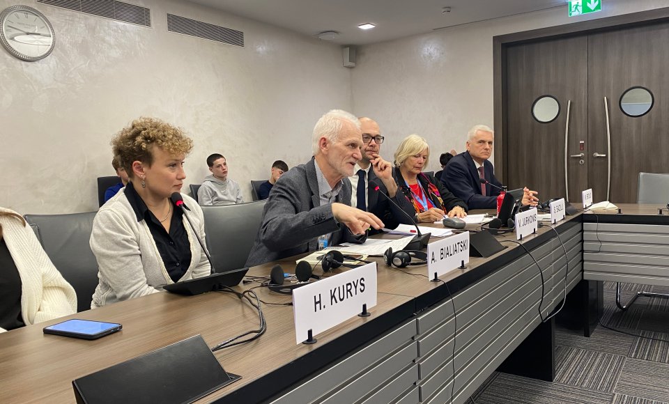 Lietuvos organizuotame renginyje JT Žmogaus teisių taryboje Ženevoje aptarta žmogaus teisių padėtis Baltarusijoje