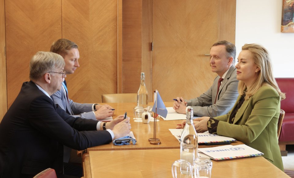 Ambasadorius Rytis Paulauskas susitiko su JT Ekonominės komisijos Europai vadove